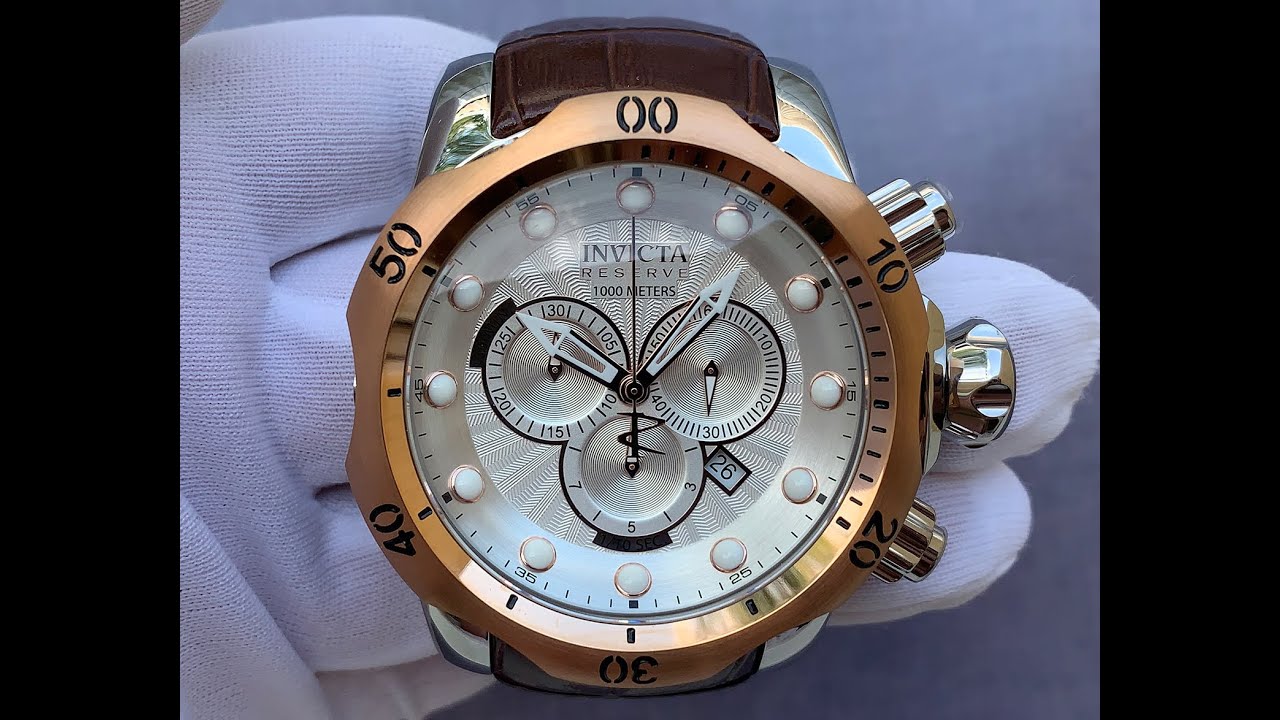 Invicta 0359 Reserve Venom Swiss ETA Швейцарские часы