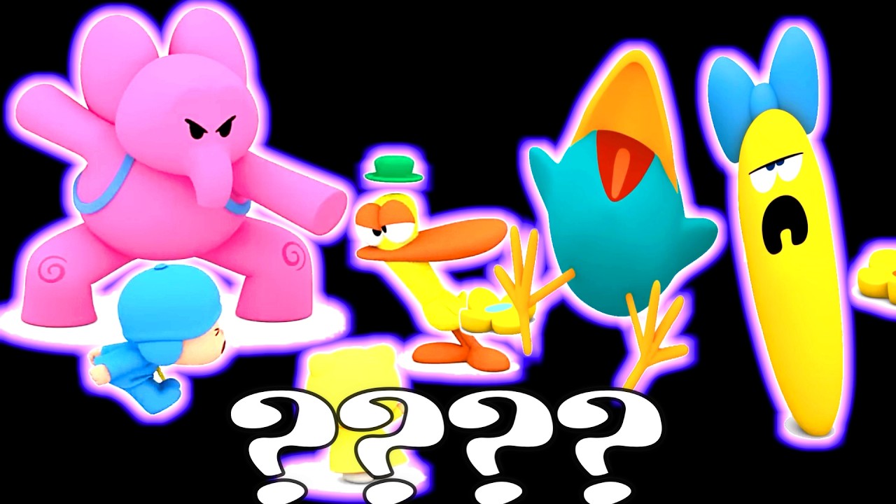 10 Pocoyo Crying BATTLE WINNER!! || Sound Variations in 35 seconds