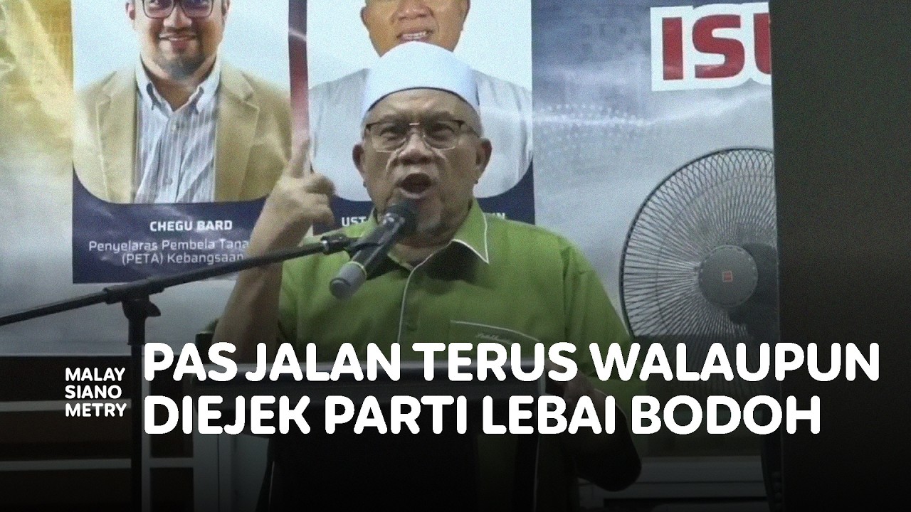 Dr. Saleh Huddin: 'Allah pasti menolong Chegubard tegak agama, ramai golongan profesional join PAS '