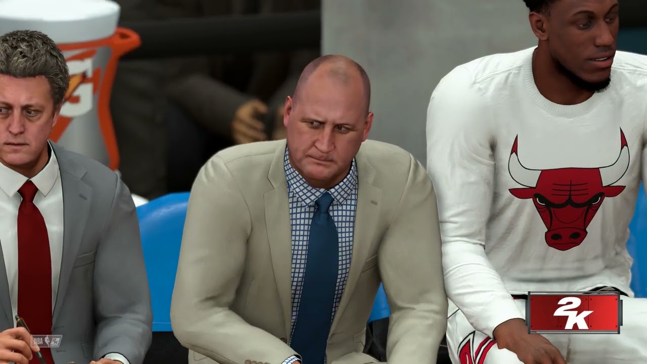 NBA 2K20 Sim Season Toronto Raptors (2-3) VS Chicago Bulls (1-3)