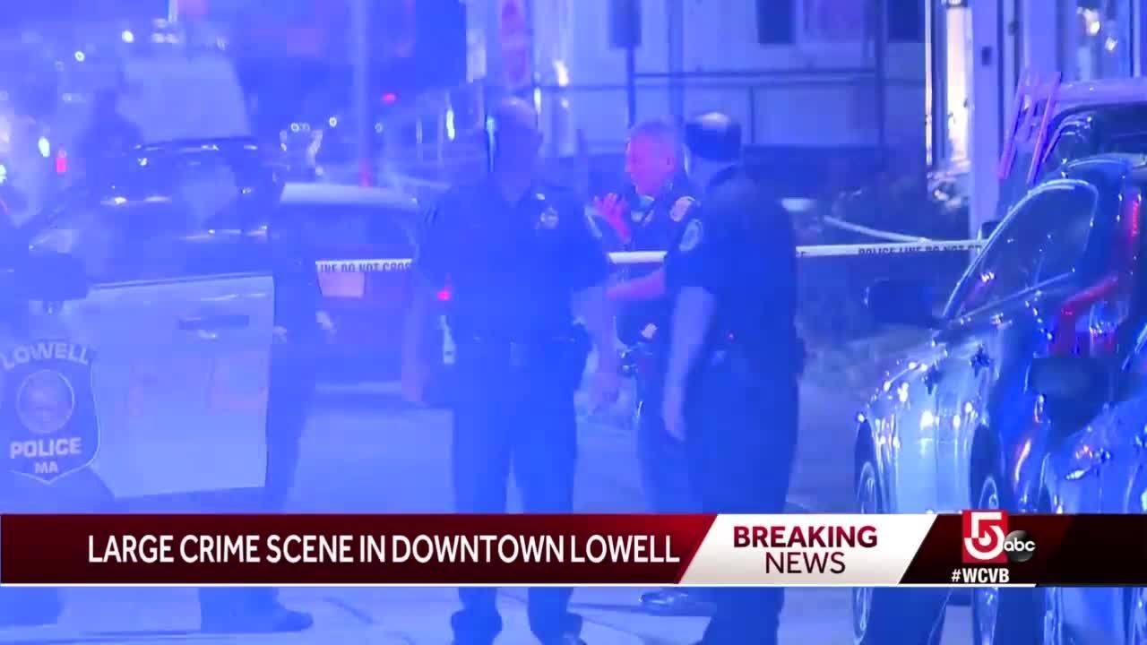 Large crime set up in Lowell after incident