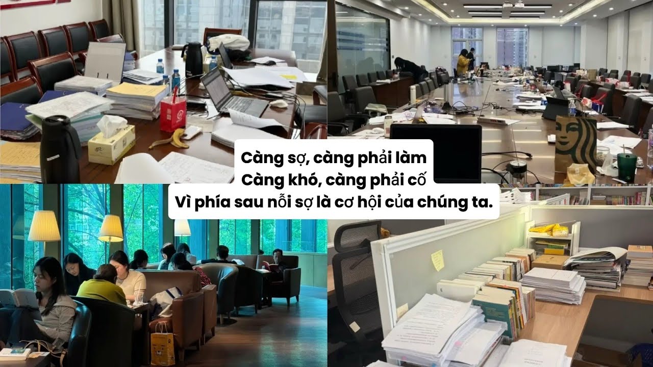[Động lực học tập Mùng 1] Phía sau nổi sợ là cơ hội.