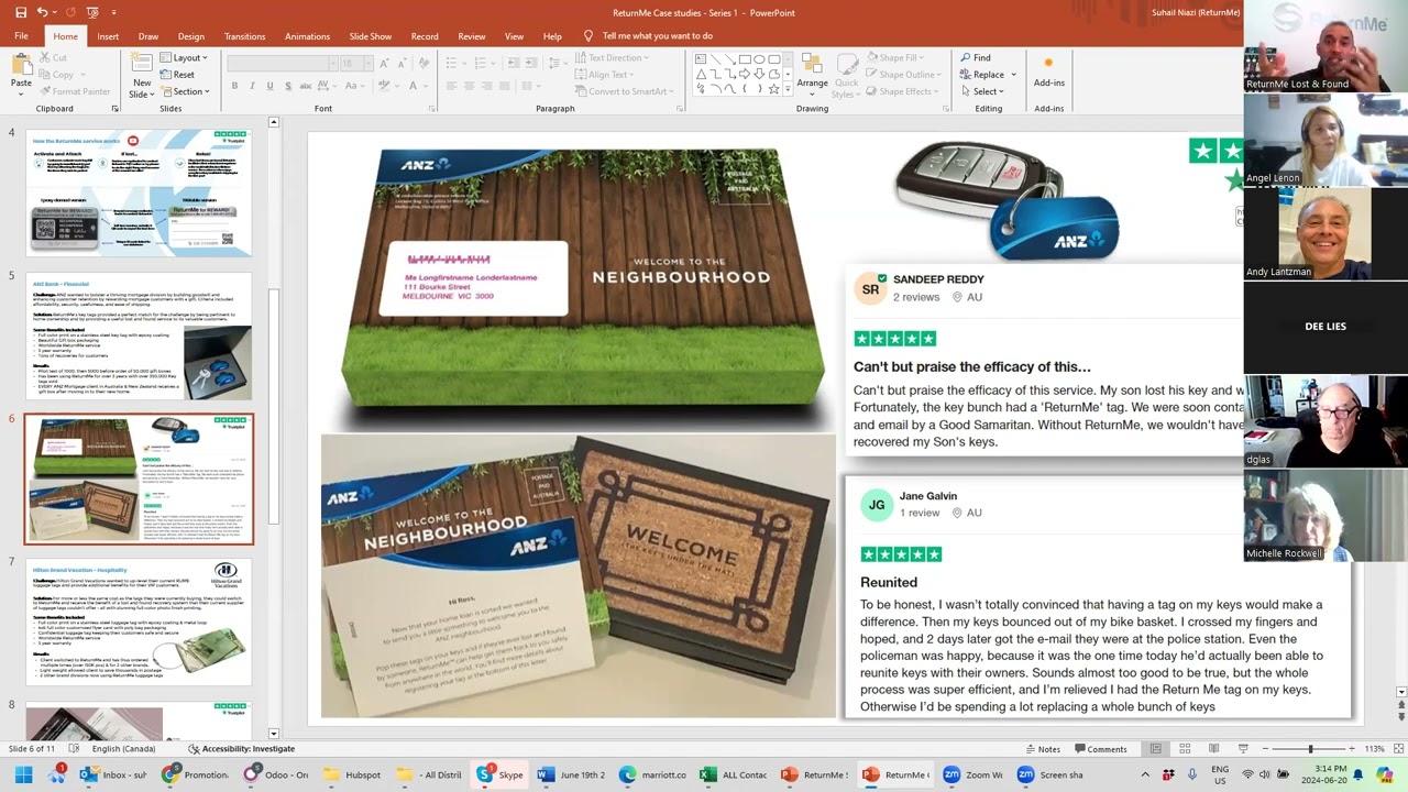 ReturnMe Case Studies & Testimonals - Series 1 June 20th 2024