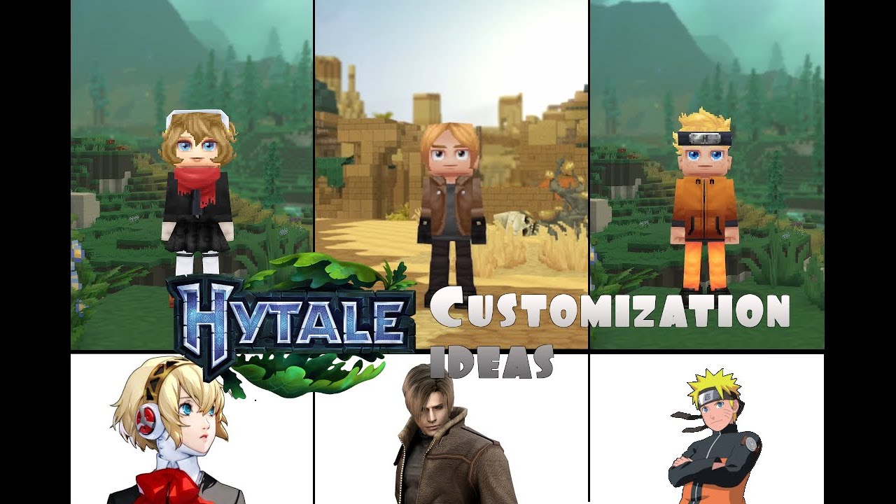 Hytale Skin Customization Ideas