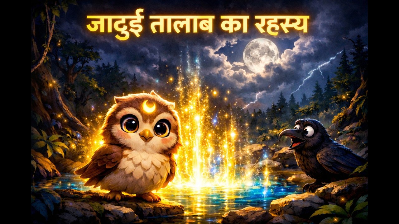 जादुई तालाब 🏞️का रहस्य