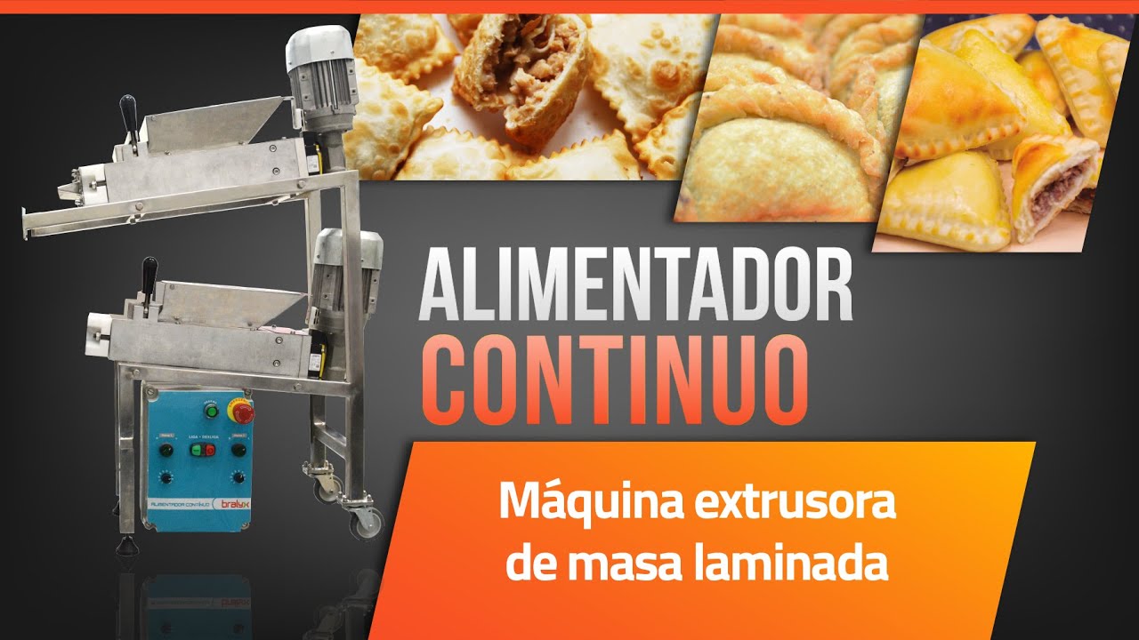 Formadora y Extrusora de Productos Laminados ALIMENTADOR CONTÍNUO | BRALYX