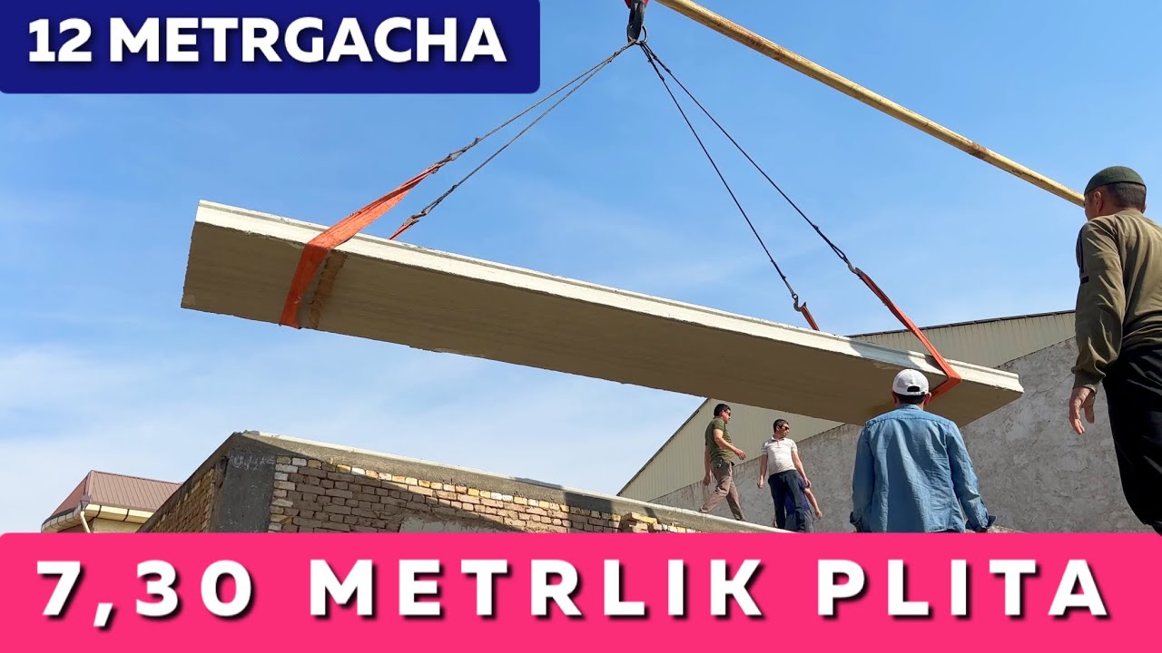 ХОРАЗМДА 1-12 МЕТРГАЧА ПЛИТА НАРХЛАРИ 2025 | XORAZM MEGA BETON |