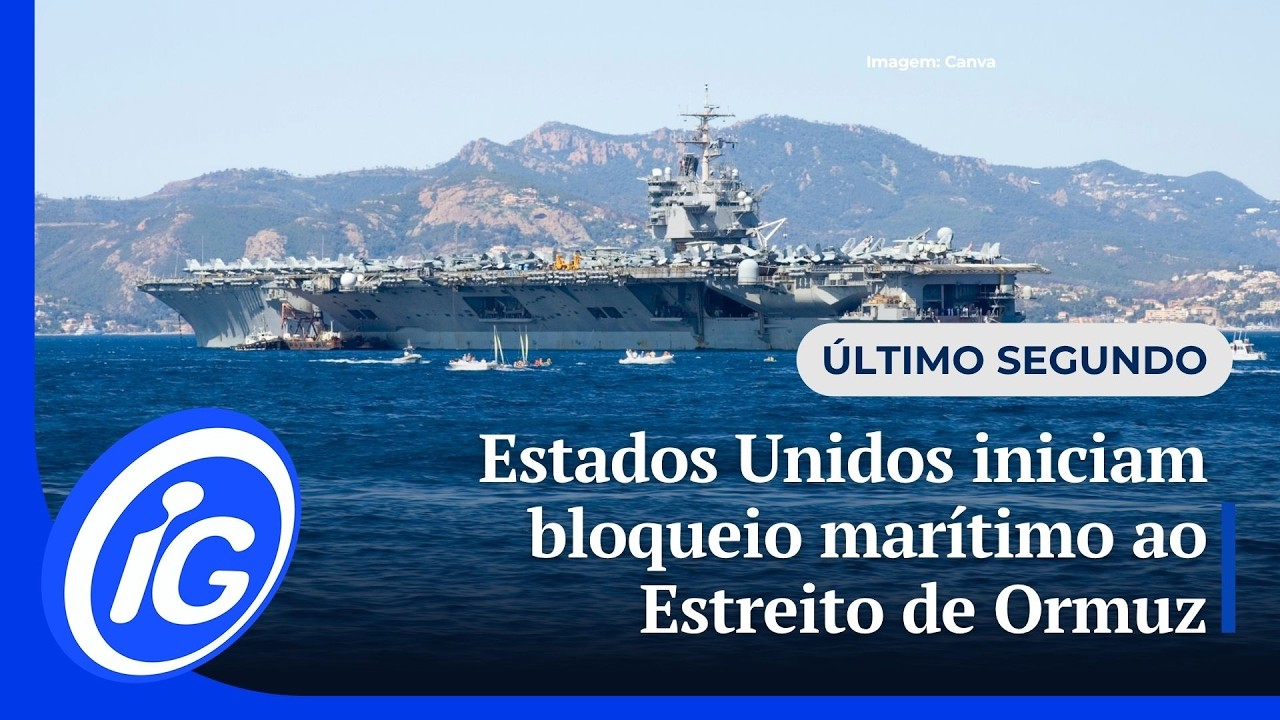 Estados Unidos iniciam bloqueio ao Estreito de Ormuz
