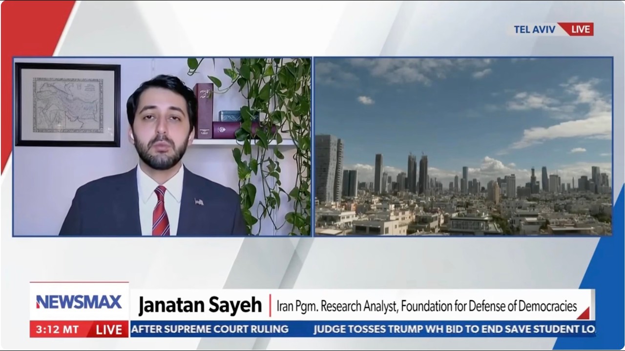 Jonathan Sayeh on the U.S. and Israel launching strikes against the Iranian regime – Newsmax