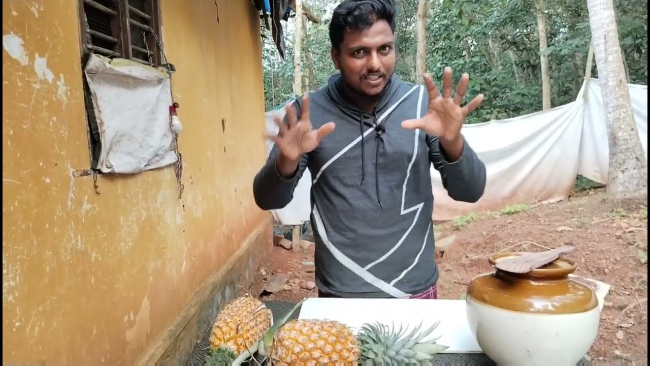 Pineapple wine 🍷🥂 പൂർത്തിയുക്ക ചകകൊണ്ട് ഒരു കിടിലൻ