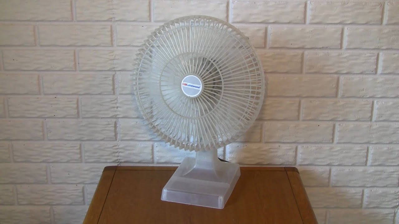 Lakewood Clear Model 1200DX Oscillating Fan