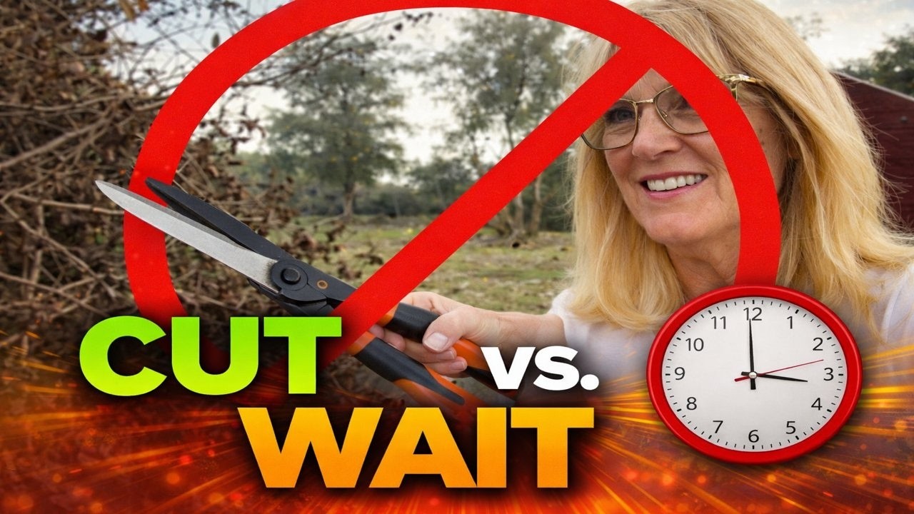 Frost Damage in the Garden: What to Cut Now & What Must Wait Until March #gardening#Floridagarden