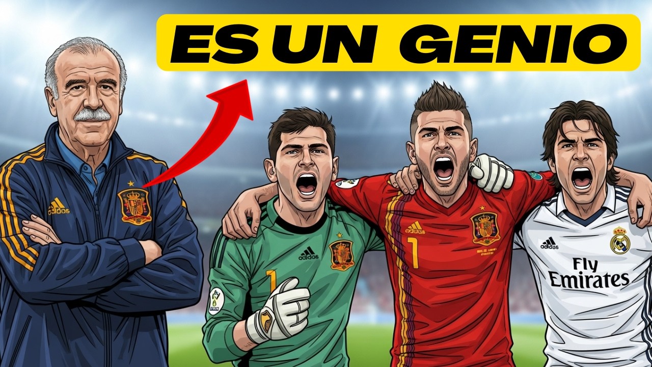 TOP 5 Jugadores que Vicente del Bosque llevó a su mejor versión!