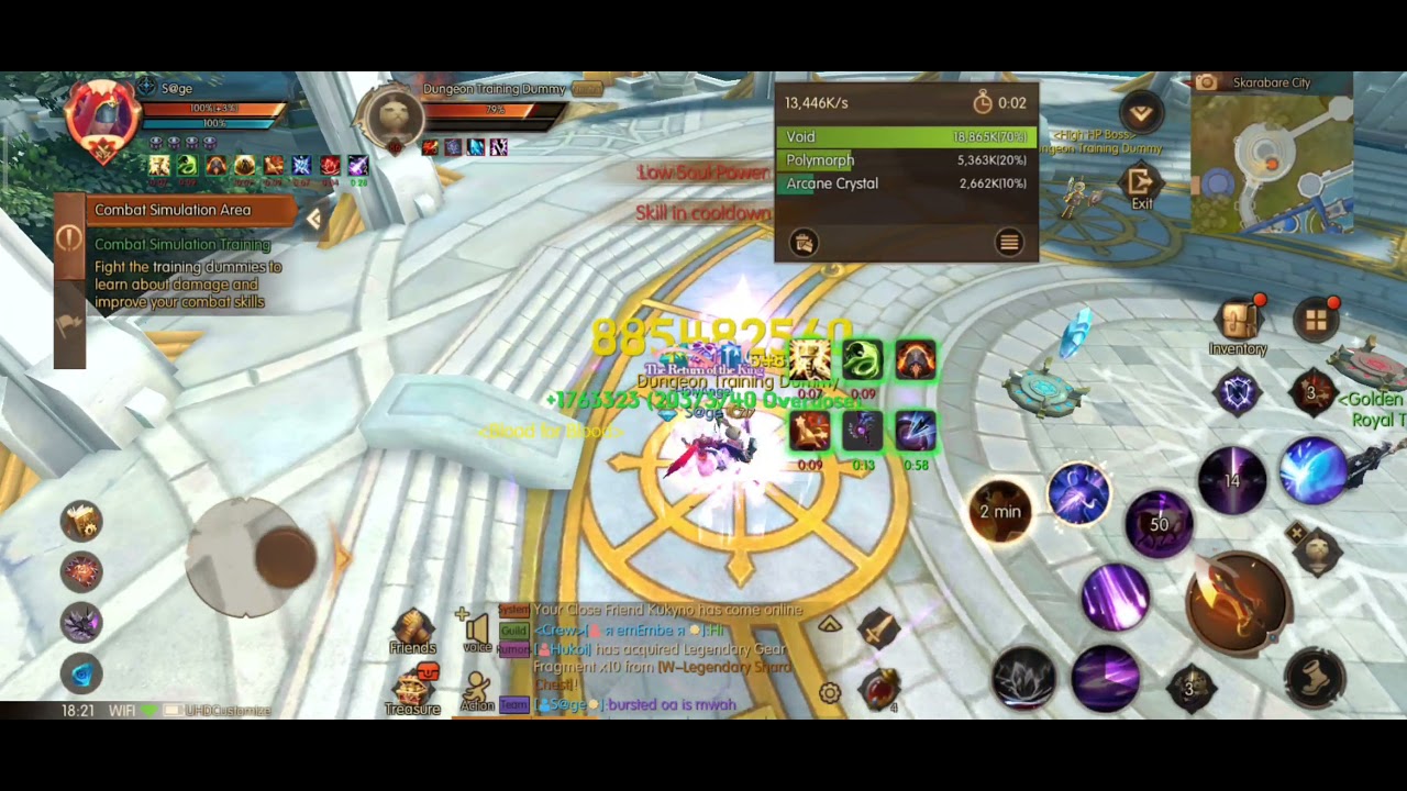 155k Crystal Shaper T5 Rotation. World of Kings