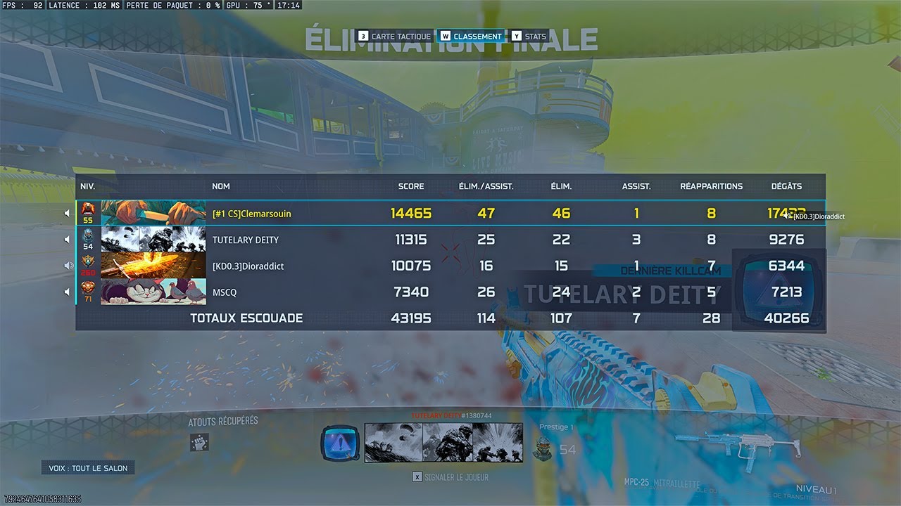 46 KILLS, UN EXPLOIT AVEC 100 MS ? [🇷🇪]