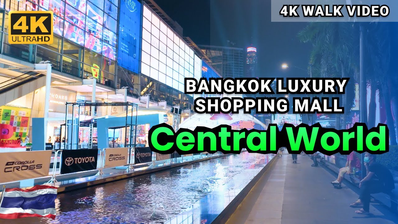[4K HDR] Central World Bangkok | Bangkok Luxury Shopping | Walking Tour