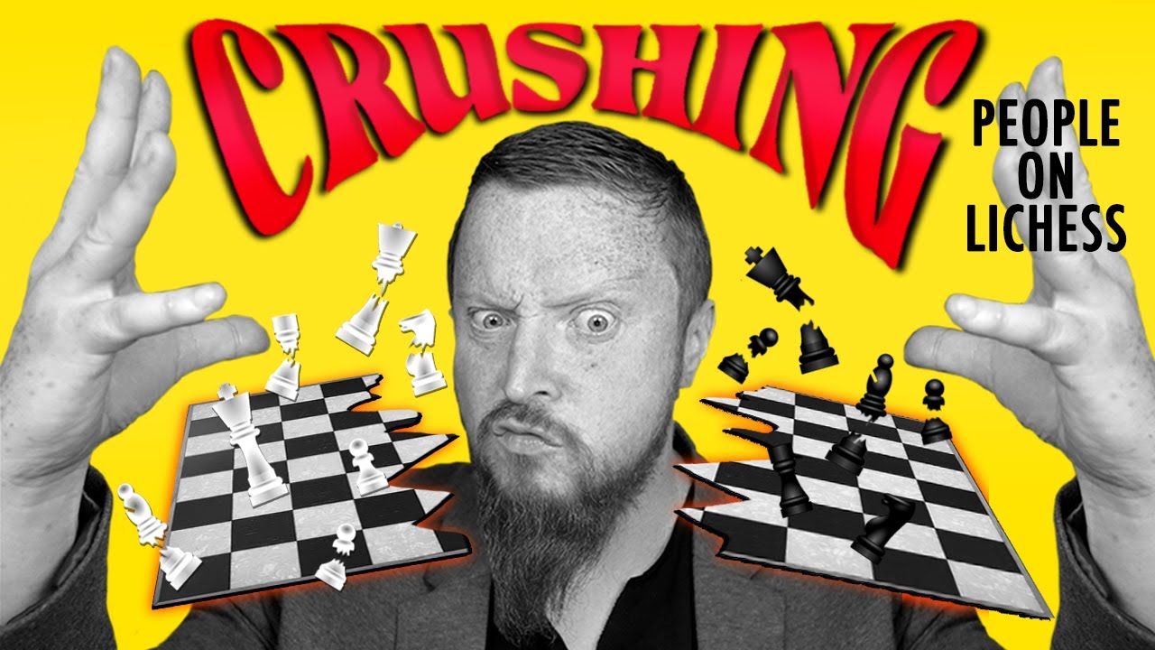 3-minute Chess Chaos on LiChess - To crush or not to crush, now that is question!?