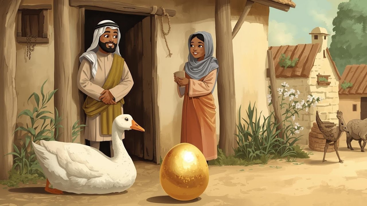 The Golden Egg|#pashtostory |د سرو زرو اگی|#pashtocartoon |#ai |#anime |#animation |like |subscribe