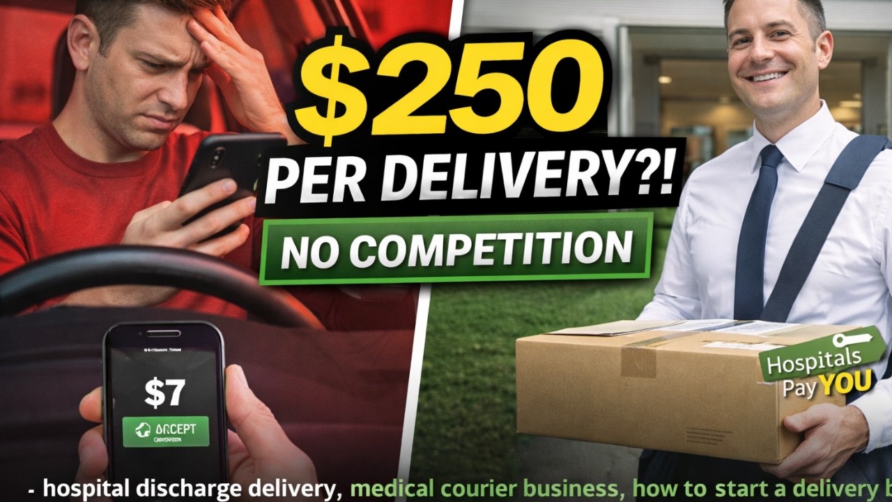 Hospital Discharge Delivery Service: The Most Overlooked Niche?