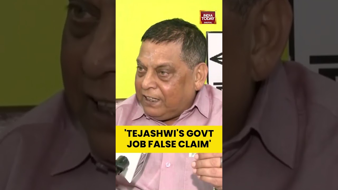 'Tejashwi's Govt Job False Claim' | #shorts #biharelection2025 #jdunews #neerajkumar #jduvsrjd
