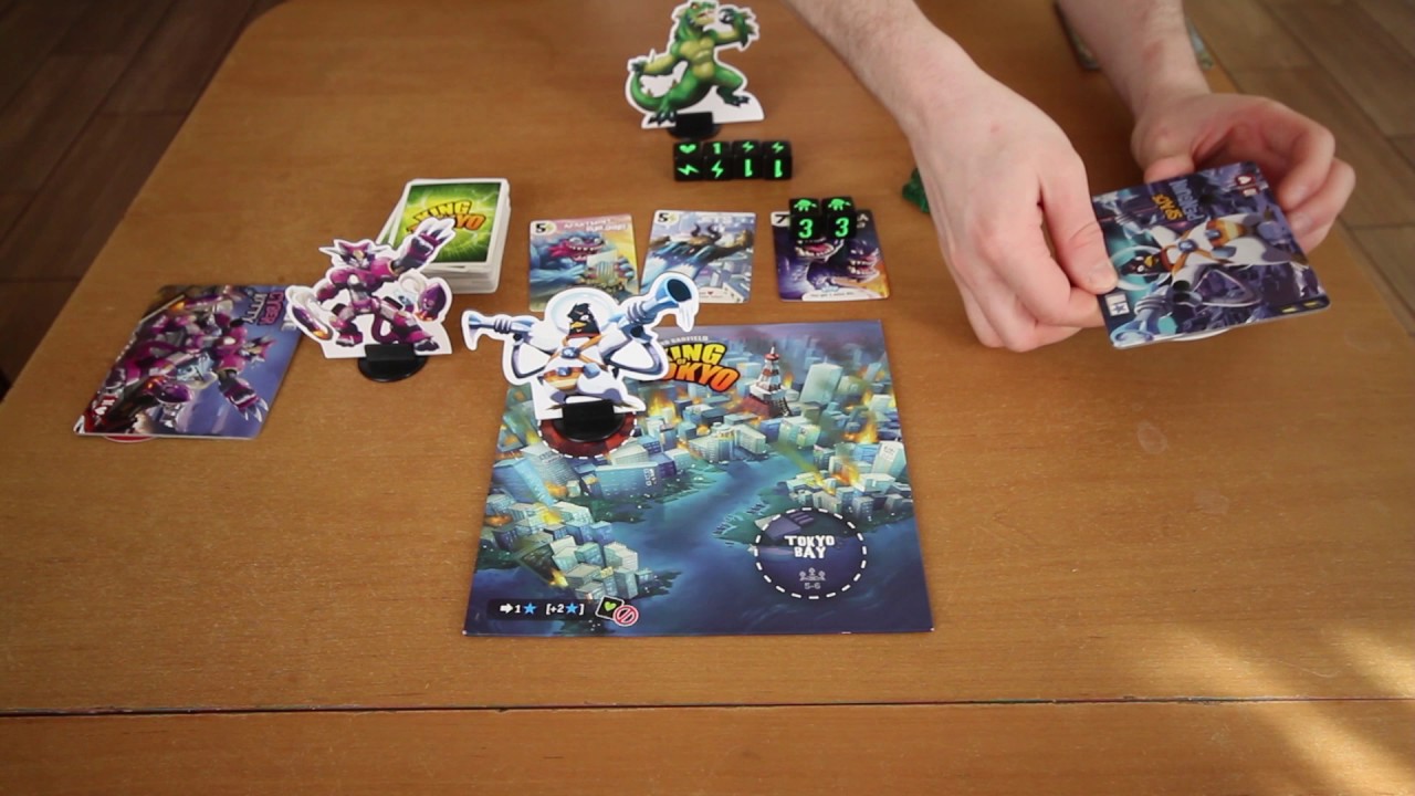 Kaip žaisti King Of Tokyo