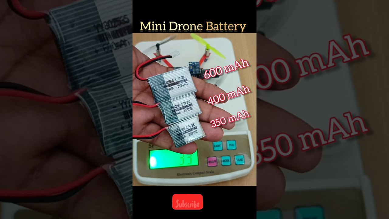 Choose Your Best Battery For Mini Drone | How To Make A Drone 