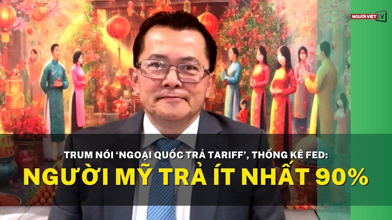 Trum nói ‘ngoại quốc trả tariff’, thống kê FED: Người Mỹ trả ít nhất 90%