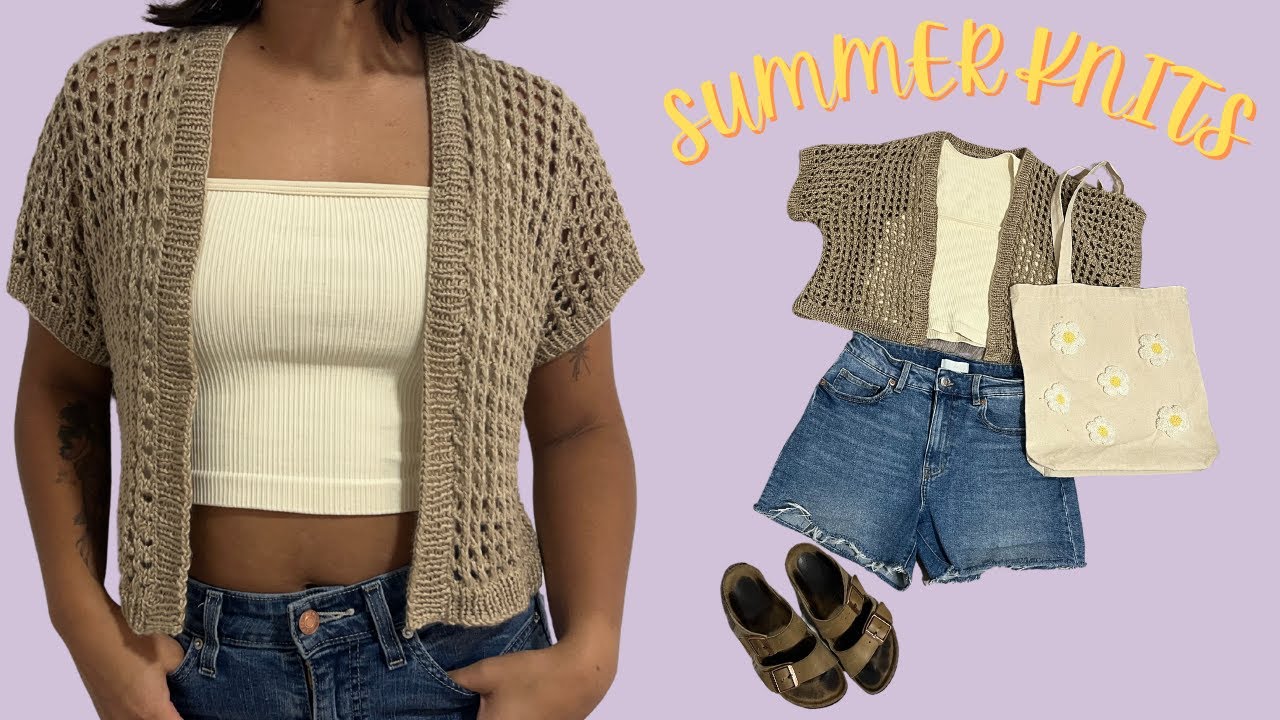 The perfect knit mesh! | Summer top tutorial
