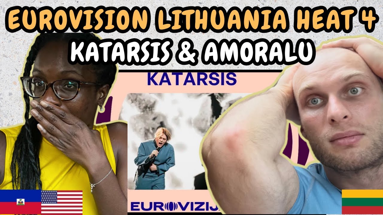 REACTION TO Eurovizija.LT 2025 HEAT 4 Winners: Katarsis - Tavo Akys & Amoralu - Freedom