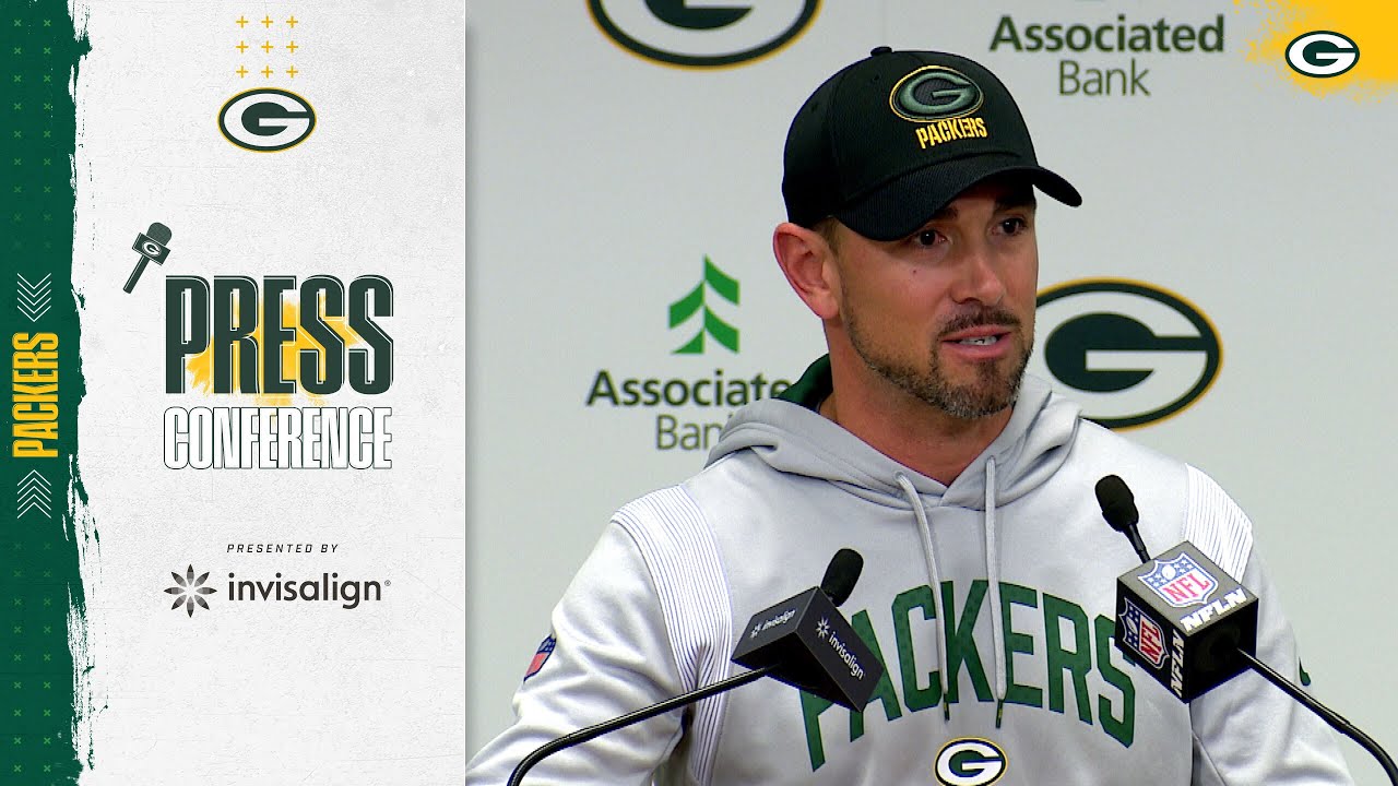 Matt LaFleur emphasizing urgency and consistency following loss to Giants