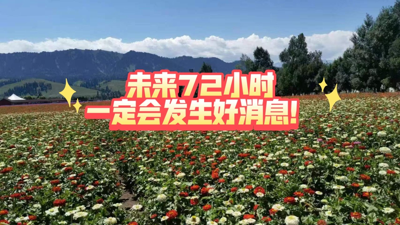 未来72小时一定会发生的好消息！（不限时空  不限关系）
