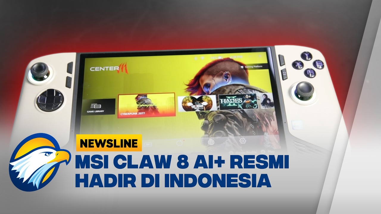MSI CLAW 8 AI+ Handheld Gaming Siap Tantang Produk Sebelah?!  - [Newsline]