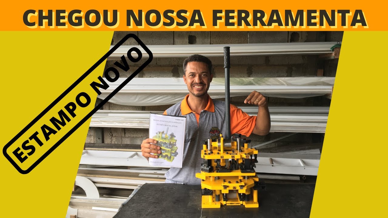 Faça tudo em um único estampo completo linha SUPREMA.