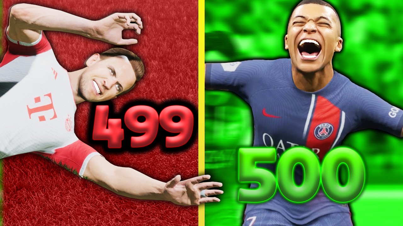 Wer zuerst 500 Tore schie&szlig;t, gewinnt! 🏆 Unglaubliche Aufholjagd!! 🤯 EA FC 24 Karriere