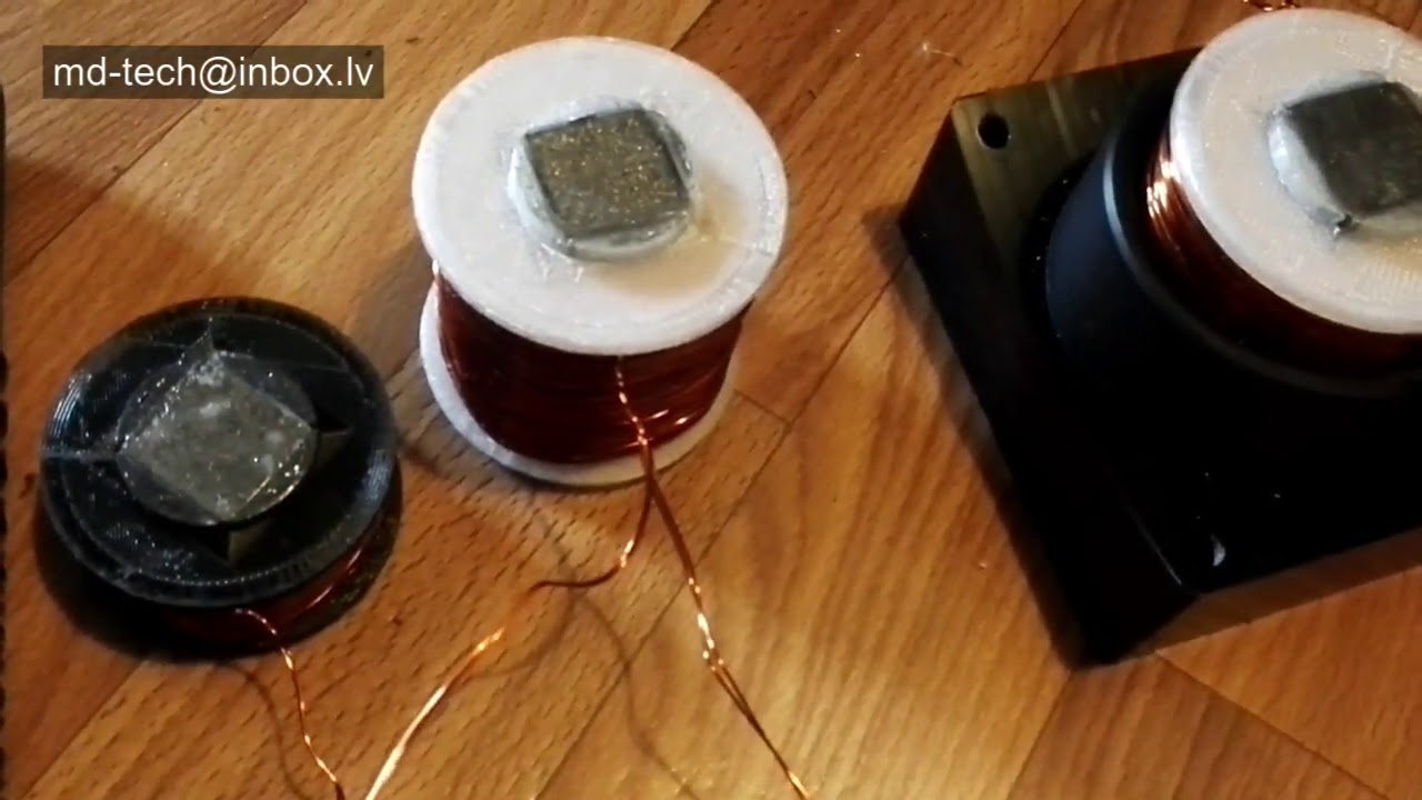 Metaglas core and bifilar coil.