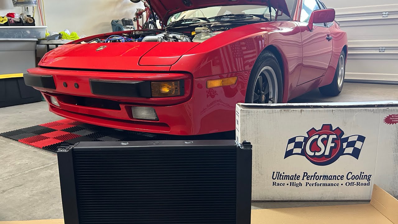 CSF Black Series Radiator For Porsche 944: Overview.