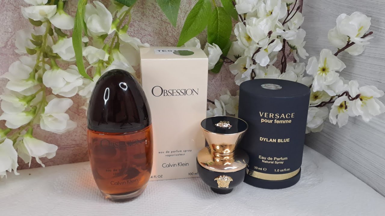 Обзор покупки аромата  Calvin Klein Obsession и Versace Pour Femme Dylan Blue 2024 г.