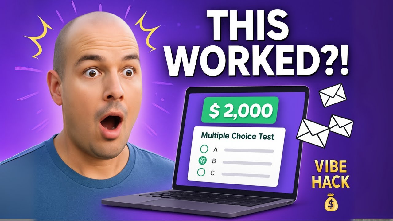 Vibe Code a Multiple Choice Quiz That Builds Your Email List (And Makes Money!)