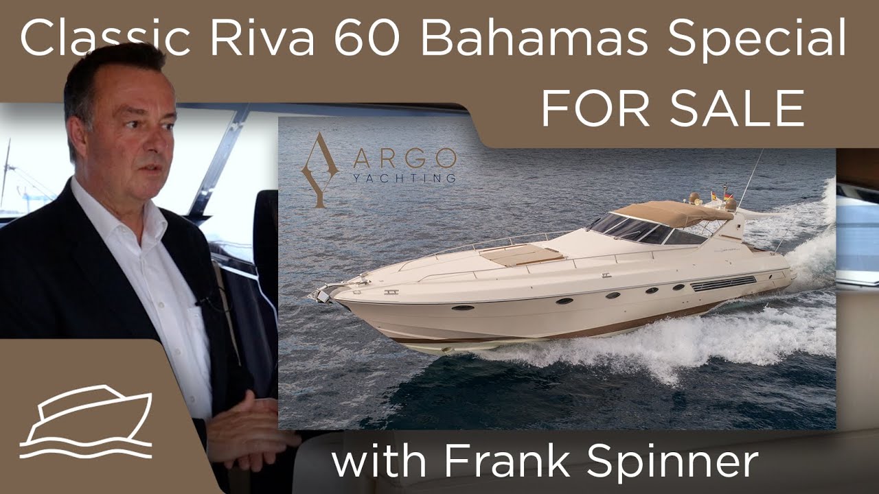 Riva 60 Bahamas Special 'Canarino' with Frank Spinner (NOW SOLD)