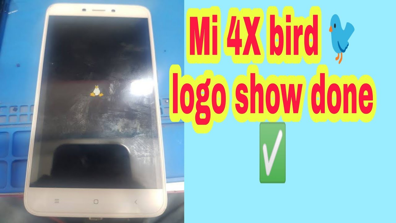 Mi 4x 🕊️ bird logo#hang on logo#flashing fail #blinking #mi logo show#emmc change