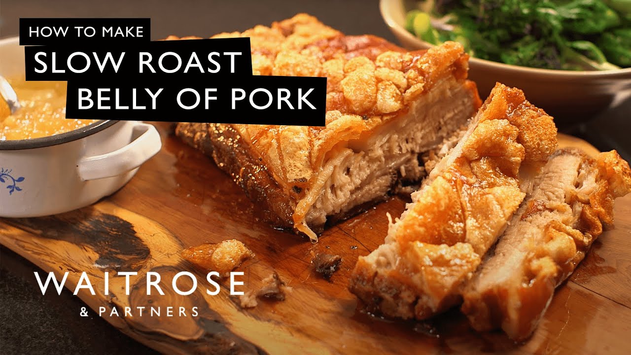 How To Make Slow Roast Belly Of Pork | Waitrose