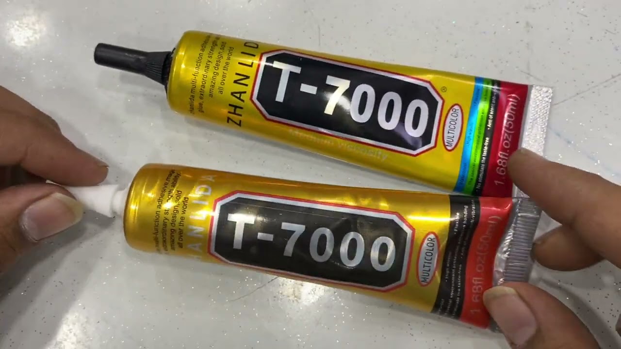 T7000 glue original & copy different