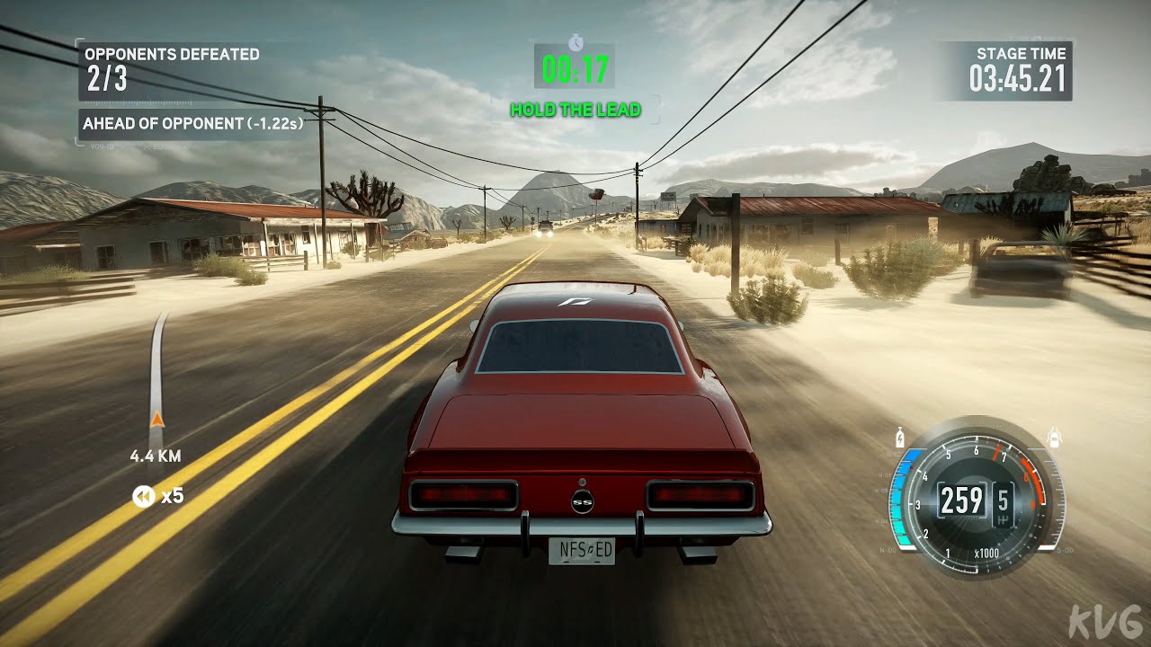 Need for Speed: The Run - Chevrolet Camaro SS (NFS Edition) 1967 - Gameplay (PC UHD) [4K60FPS]