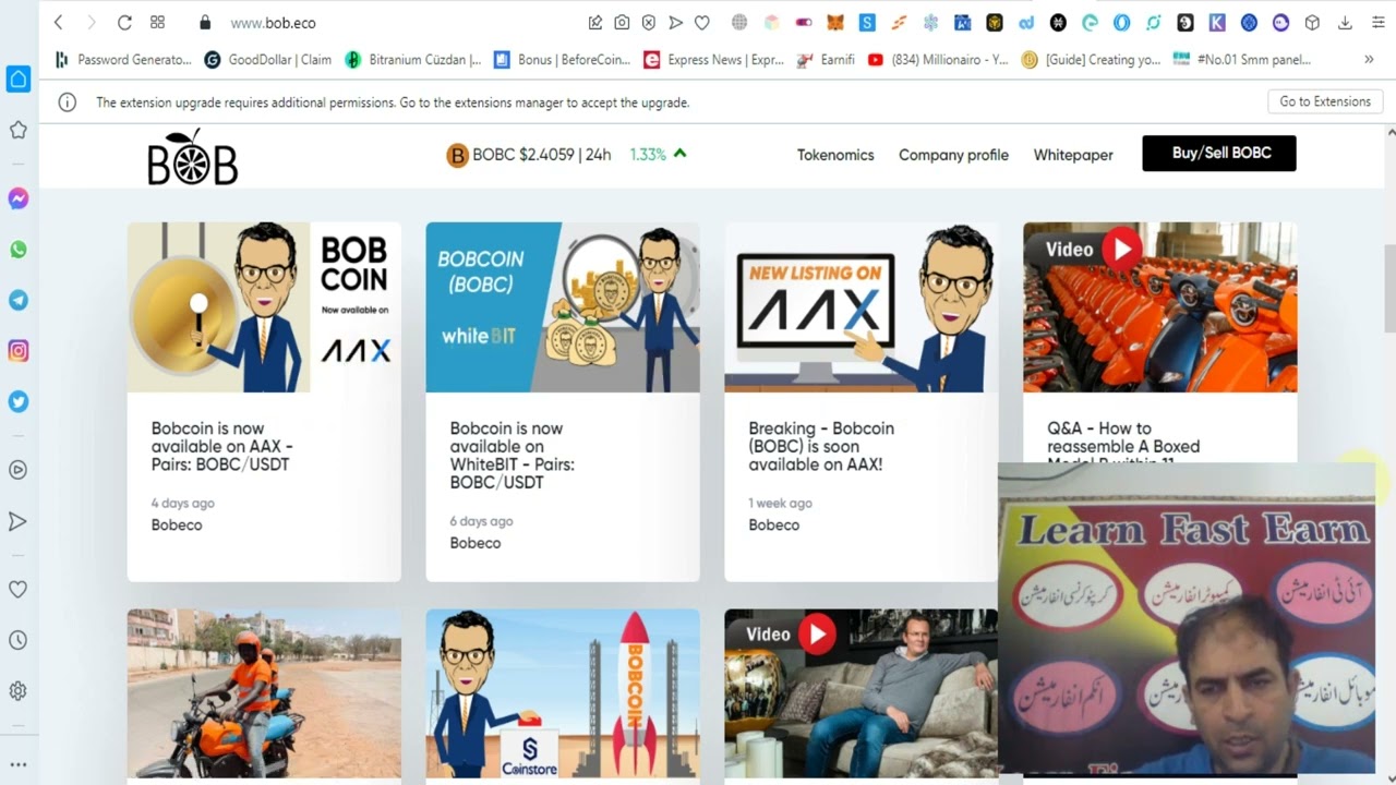 BOB ECO - First Cryptonization of a for-profit social enterprise