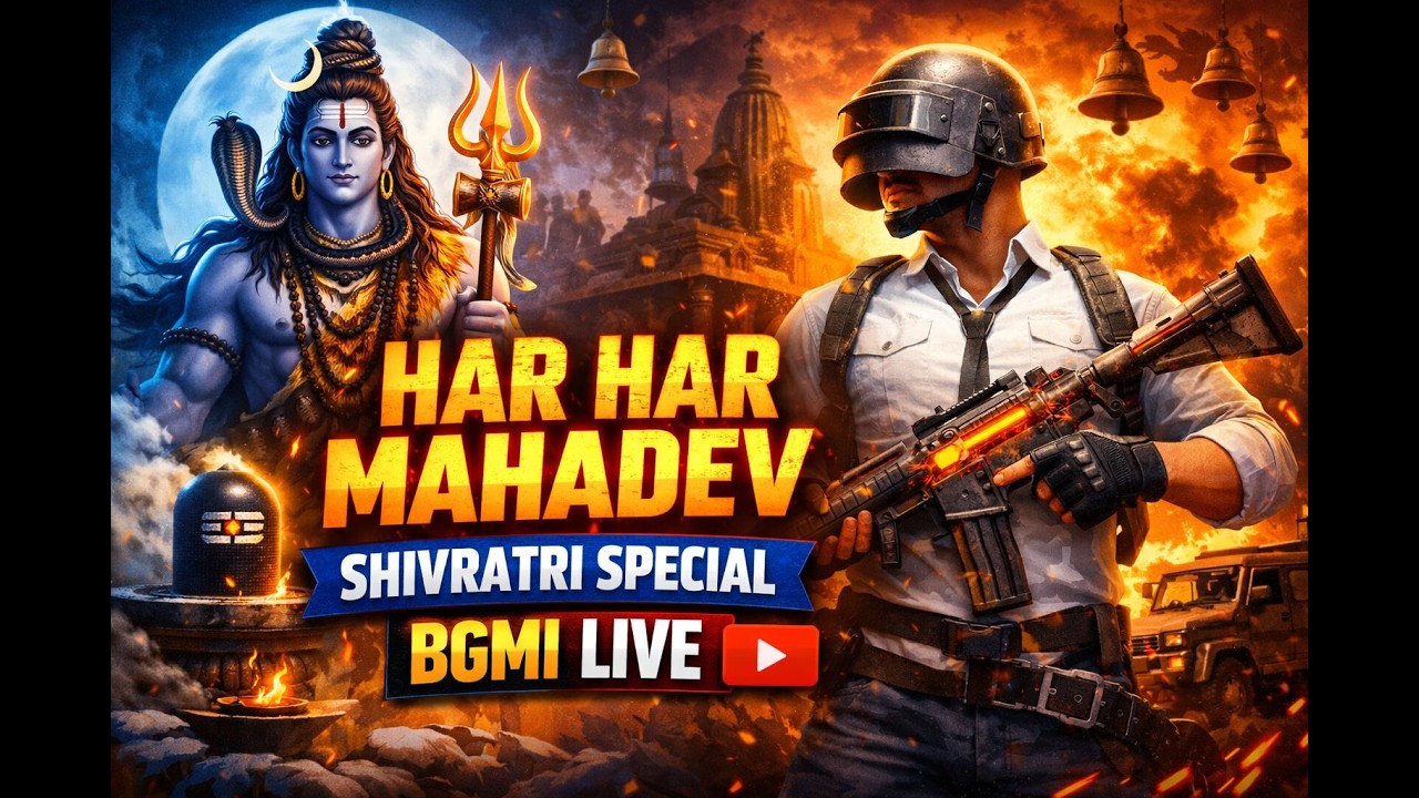 💥 Shivratri Special Customs & Fun Matches | BGMI Live | #bgmi #shortstream #shortfeed