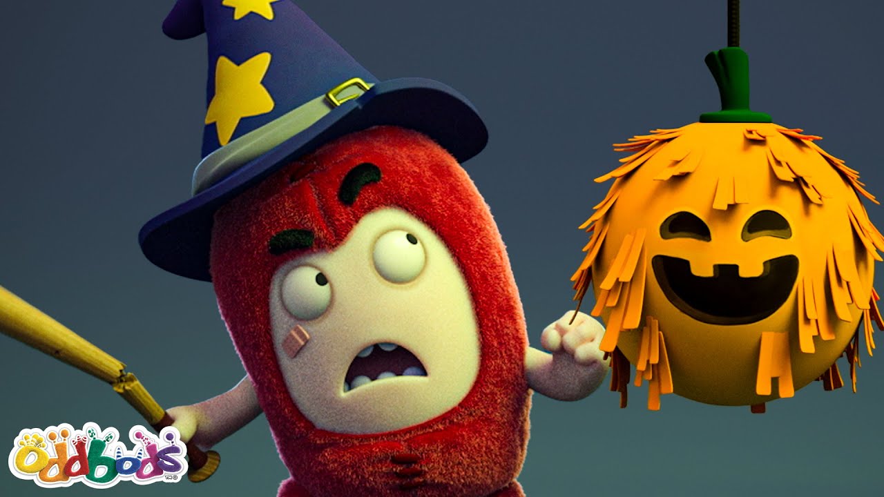 Halloween Pinata | Oddbods | Cute Cartoons for Kids @Oddbods Malay