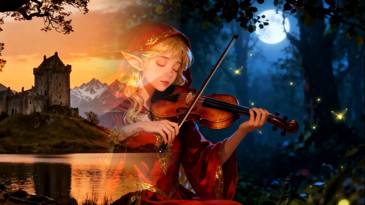 Fantasy Celtic Relaxing Music | Violin & Flute