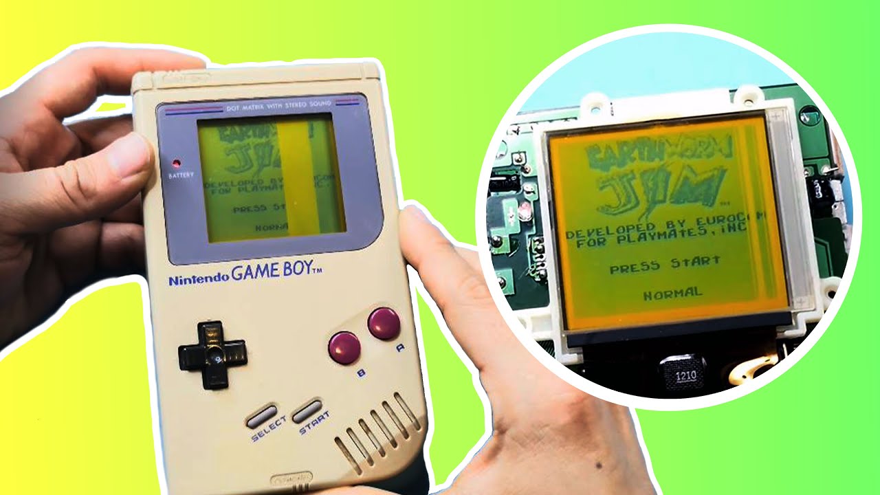 Fix vertical lines on a gameboy dmg screen