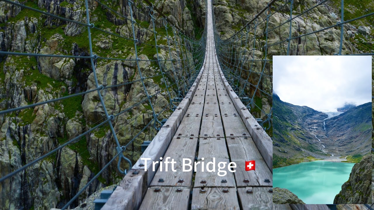 📍 Triftbrücke Bern Switzerland 🇨🇭#hiking #mountains 