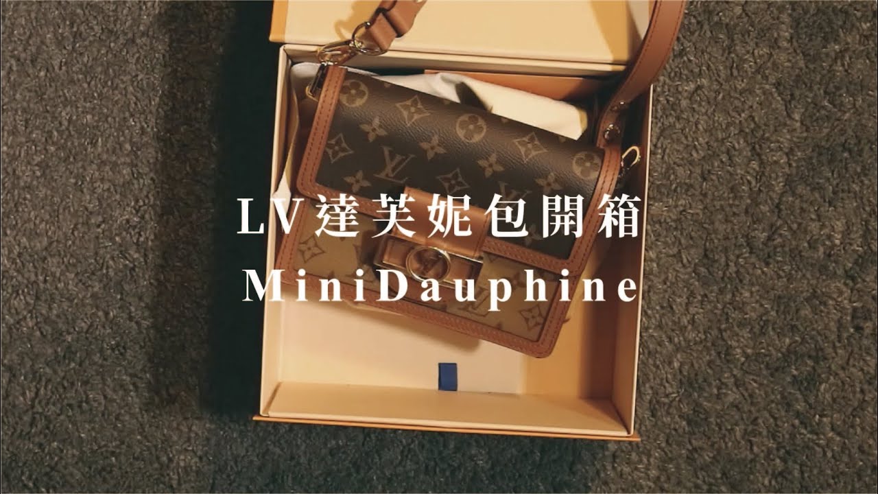 開箱 LV Mini Dauphine Monogram 達芙妮包 這一波疫情下LV似乎還是很難買到好包,開箱EP7_20200816【傑手作Jei】